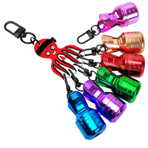 Electroplat squid jig bait - squid,