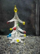 VETRERIA PARISE MURANO VETRO ARTISTICO ALBERO NATALE