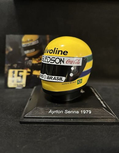 Ayrton senna 1979 helmet - ayrton,