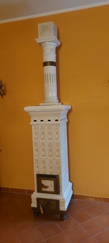 Stufa maiolica - stufa, di