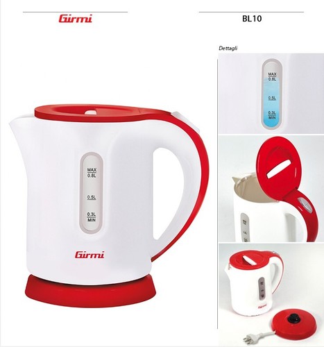 Bollitore girmi 1100w 08lt - girmi,