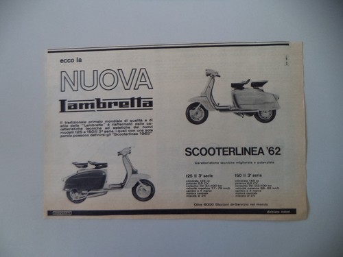 Advertising pubblicità 1962 - advertising,