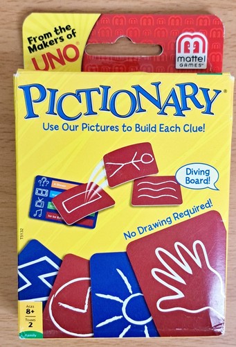 Pictionary gioco carte - pictionary, di