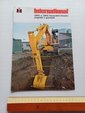 International escavatori 3964-3965 anni 70 depliant originale