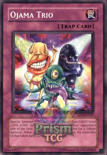 Ojama trio dp2 en027 yugioh - trio,