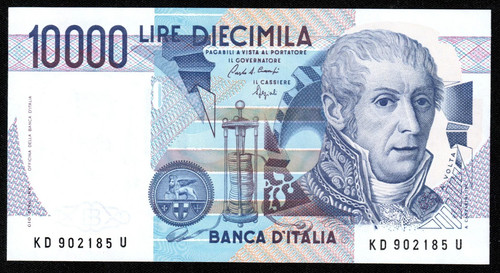 10000 lire volta - 10000,