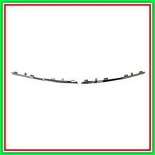 Kit Modanature Griglia Radiatore Cromato (Destra-Sinistra) Renault Grand Scenic-