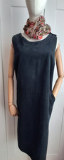 Abito pinafore tessuto sale