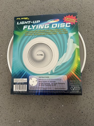 Disco volante illuminato - disco,
