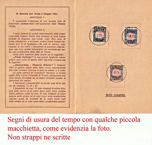 Regno italia folder - d'italia,
