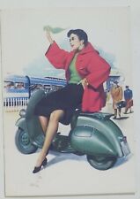 08184 871 Cartolina pubblicitaria - VESPA PIAGGIO - Riproduzione
