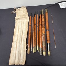 Una canna da pesca in canna