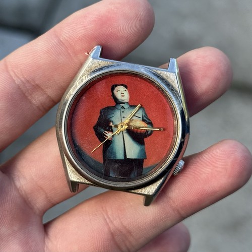 Orologio kim jong - un, vintage