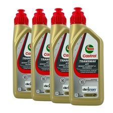 CASTROL Transmax ATF DEXRON-VI MERCON LV Olio Per Cambio Multiveicolo, 4x1 Litro