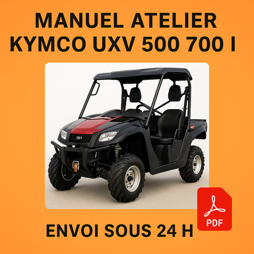 Manuel atelier kymco uxv 500 - kymco,