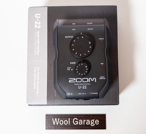 Zoom usb handy audio - zoom, u-22