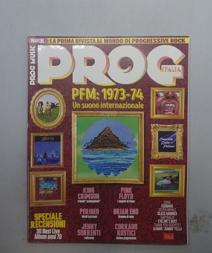 Rivista prog music rock - prog,