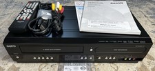Sanyo fwzv475f dvd - sanyo, vcr