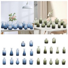 Set di 12 vasi decorativi in ​​vetro per balcone, cucina e camera da letto