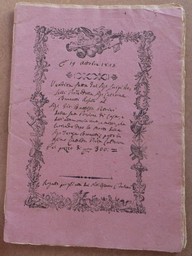 1825 atto notarile vendita - notarile,