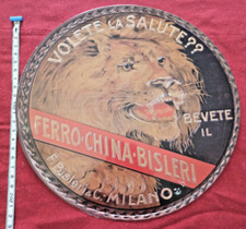 Tabella in latta pubblicitaria