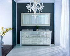 Mobile Da Bagno Doppio Con Piano In Marmo Specchio Marmo Mobile Da Bagno Nuovo