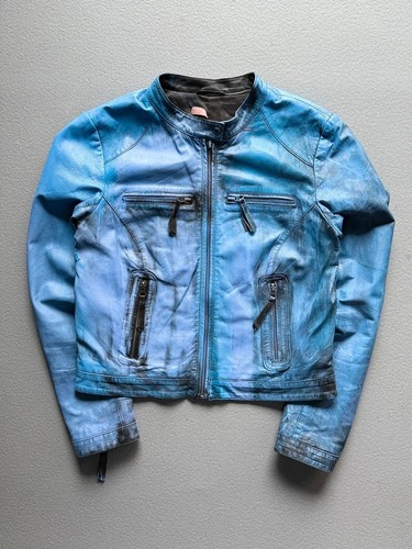 Giacca pelle vintage - giacca,