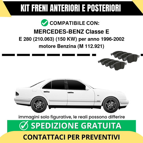 Pastiglie freno ant post - freno,