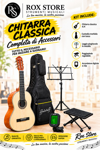 Chitarra classica kit - 4/4,