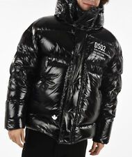 Piumino Nero Logo Dsquared2 Taglia 48 Nero Originale 100% Nuovo