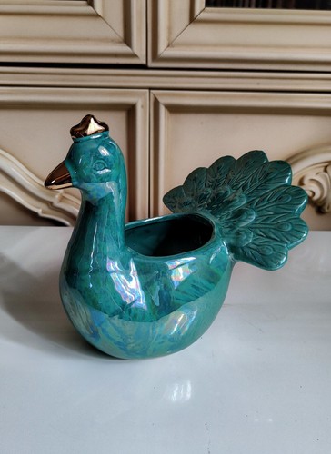 Blue peacock storage pen - peacock,