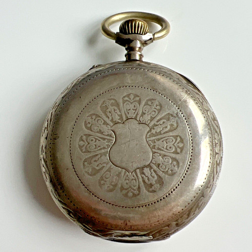 Antico orologio tasca con - orologio,