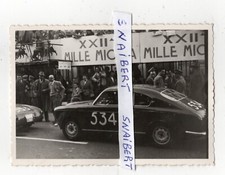 MILLE MIGLIA  1955  FOTOGRAFIA  ORIGINALE  GUIDOTTI  SIATA  100GT   N. 534  10X7