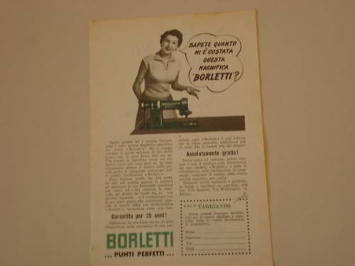 Advertising pubblicità 1955 - advertising,