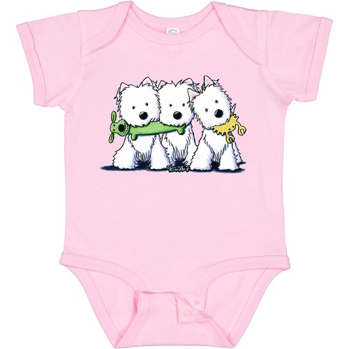 Body bambino inktastic westie - bambino,