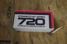 Obiettivo zoom macro vintage