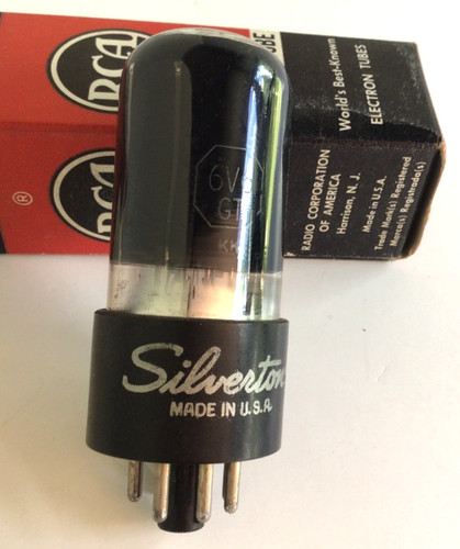 Silvertone 6v6gt tubo - 6v6gt, vetro