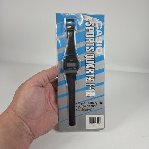 Casio sports quartz - f-18, nuovo