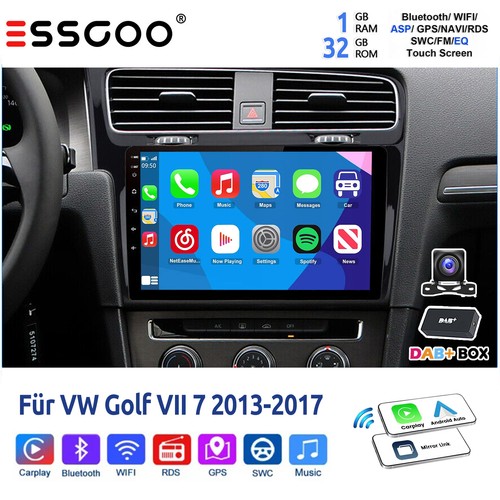 Dab autoradio carplay - dab+, 10"