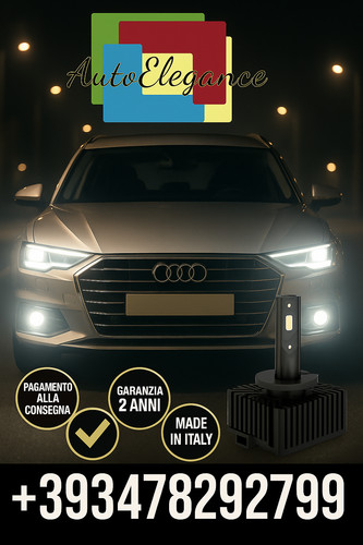 Coppia lampade d2s - led, da