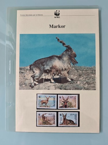 Wwf bolaffi markor uzbekistan - wwf,