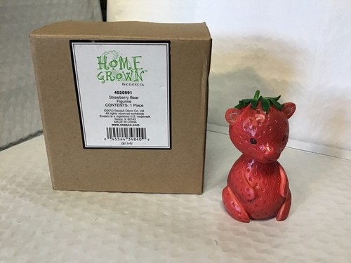 Figurina orso fragola enesco - fragola,