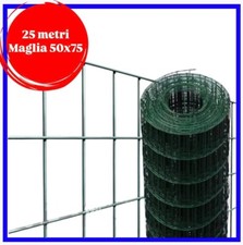 Rete per Recinzione Elettrosaldata Plastificata Zincata da h 100 120 150 175 200