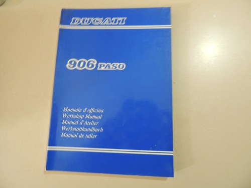 Ducati 906 paso 1990 manuale - ducati,