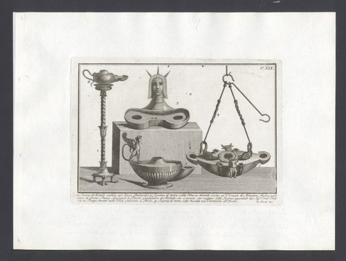 Antichi oggetti disegnati - antichi, dal