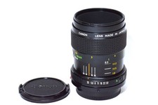 Obiettivo manuale Canon FD 50mm F3.5 Macro