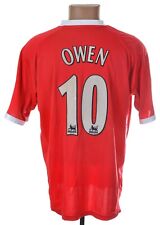 MAGLIA MAGLIA CALCIO EUROPEO LIVERPOOL 2001/2003 REEBOK TAGLIA M #10 OWEN