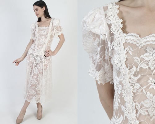 Abito sposa vintage in - da,