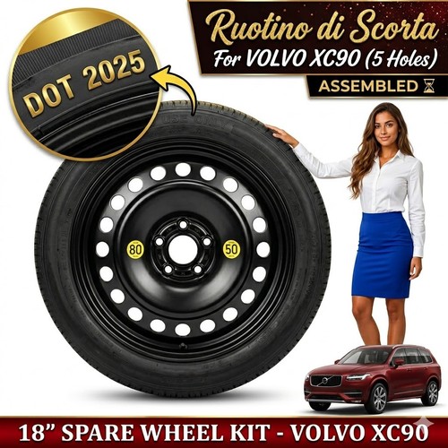 Ruotino scorta volvo - ruotino, 18"