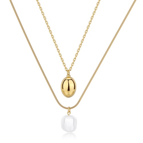 Collana doppio filo agapo - collana, s'agapo